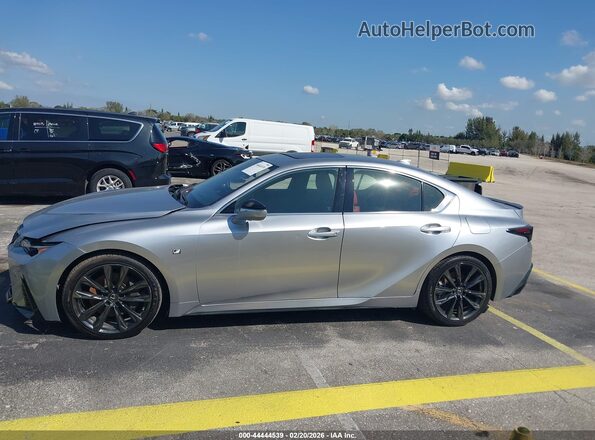 JTHGZ1B25P5071229 2023 LEXUS IS 350 Серый Панорамный вид салона 360°