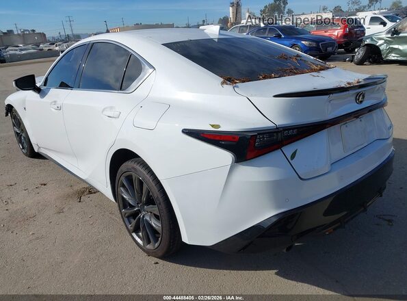 JTHGZ1B25R5079964 2024 LEXUS IS 350 Белый Задняя левая четверть