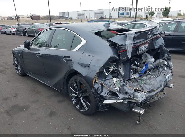 JTHGZ1B26M5045007 2021 LEXUS IS 350 Серый Задняя левая четверть