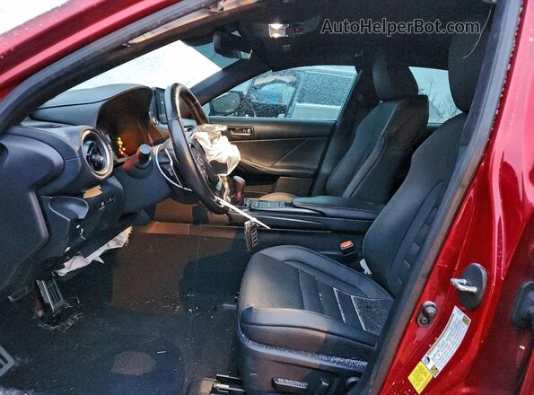 JTHGZ1B27M5045503 2021 LEXUS IS Red Vista interior delantera
