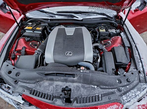 JTHGZ1B27M5045503 2021 LEXUS IS Red Vista interior trasera