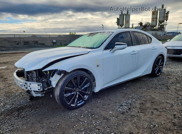 JTHGZ1B28R5079764 2024 LEXUS IS Белый Передняя левая четверть