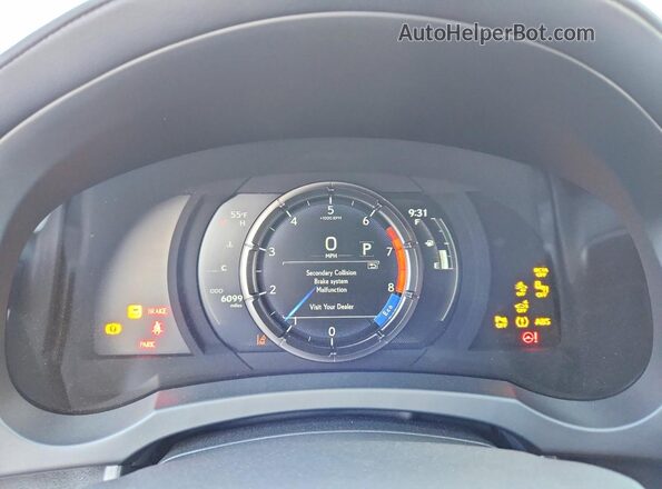 JTHGZ1B28R5079764 2024 LEXUS IS Белый Вид щитка приборов