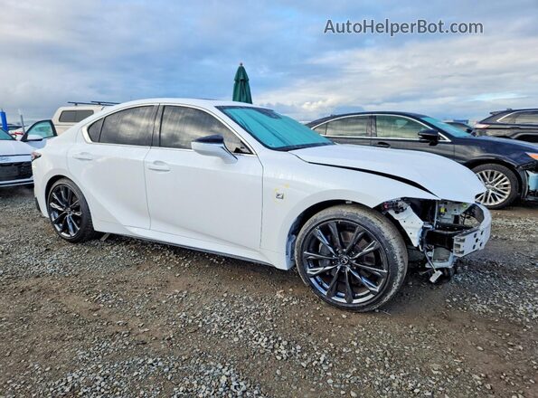 JTHGZ1B28R5079764 2024 LEXUS IS Белый Передняя правая четверть