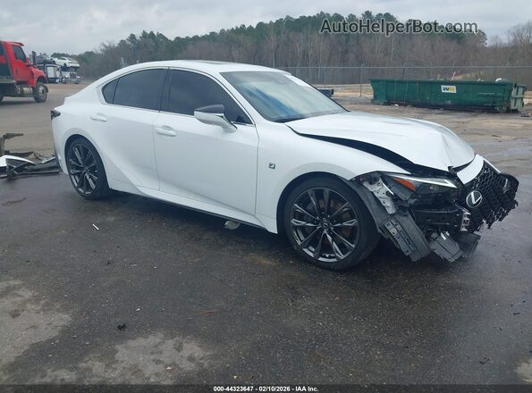JTHGZ1B29P5064574 2023 LEXUS IS 350 Белый Передняя правая четверть