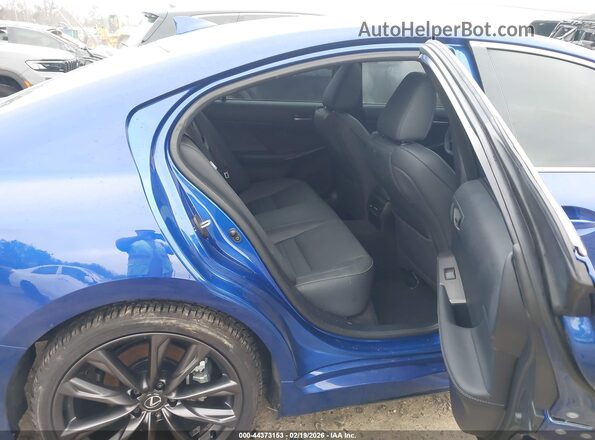JTHGZ1B2XR5072122 2024 LEXUS IS 350 Синий Вид наклейки с VIN-кодом