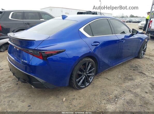 JTHGZ1B2XR5072122 2024 LEXUS IS 350 Синий Задняя правая четверть