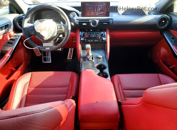 JTHGZ1E24R5033067 2024 LEXUS IS Белый Вид панели приборов