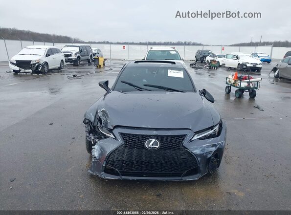 JTHGZ1E24R5035403 2024 LEXUS IS 350 Gray Widok deski rozdzielczej