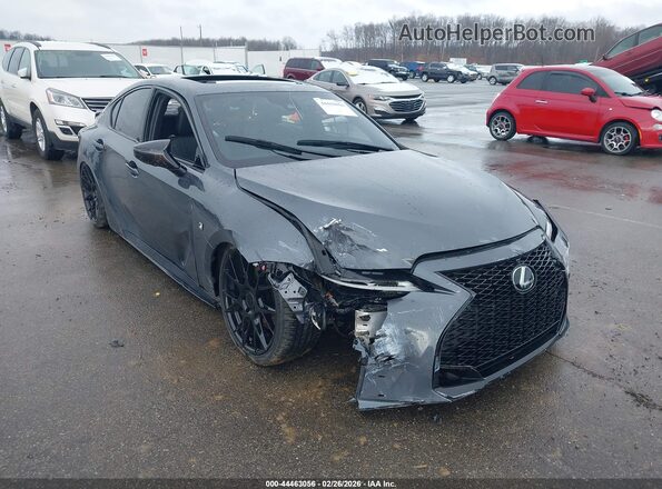JTHGZ1E24R5035403 2024 LEXUS IS 350 Gray Widok z przodu
