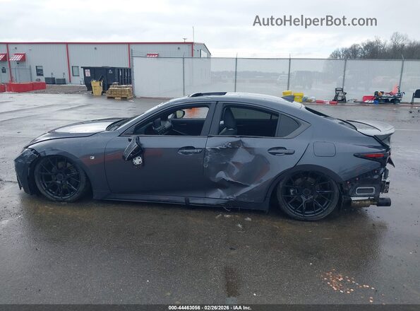 JTHGZ1E24R5035403 2024 LEXUS IS 350 Gray Widok wnętrza z tyłu