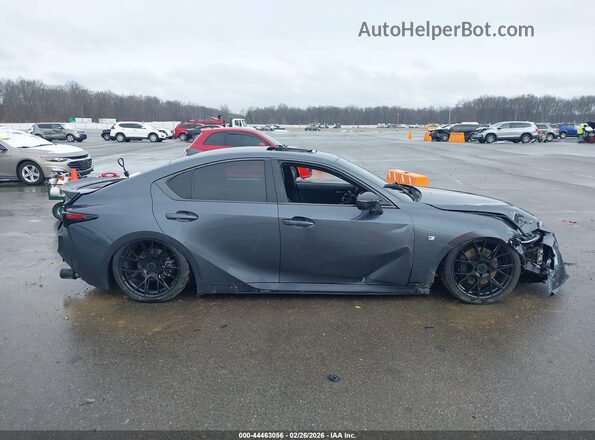 JTHGZ1E24R5035403 2024 LEXUS IS 350 Gray Widok zestawu wskaźników