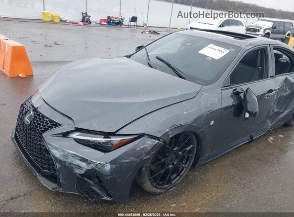 JTHGZ1E24R5035403 2024 LEXUS IS 350 Gray 