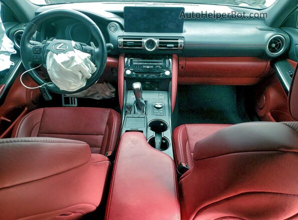 JTHGZ1E25N5024887 2022 LEXUS IS Серый Вид панели приборов