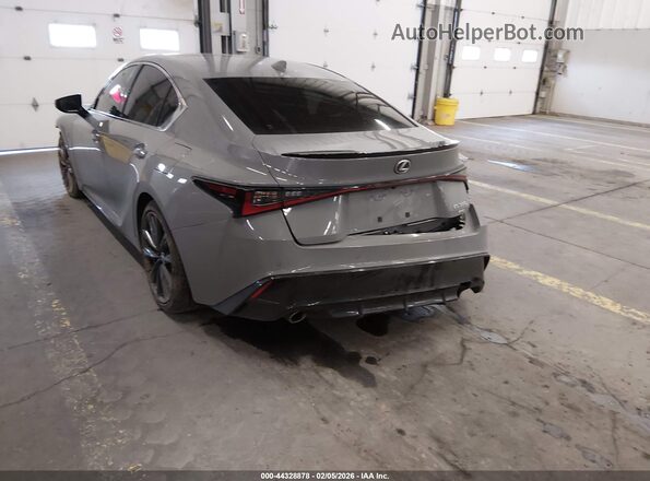 JTHGZ1E26R5036052 2024 LEXUS IS 350 Серый Задняя левая четверть