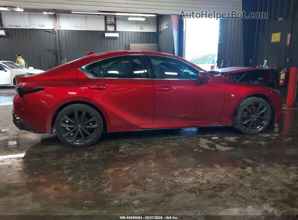 JTHGZ1E26R5036858 2024 LEXUS IS 350 Красный Вид задней части салона