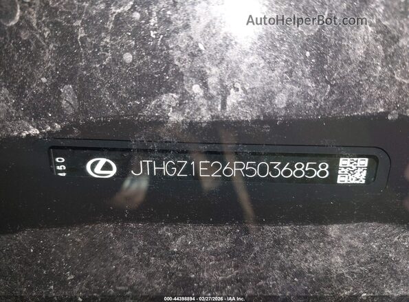 JTHGZ1E26R5036858 2024 LEXUS IS 350 Красный 