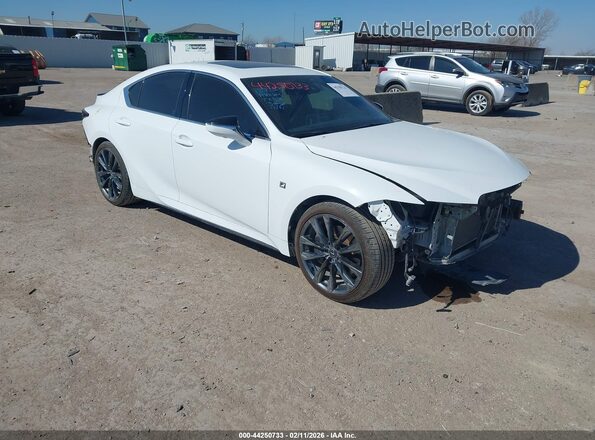 JTHGZ1E28R5035422 2024 LEXUS IS 350 Белый Передняя правая четверть