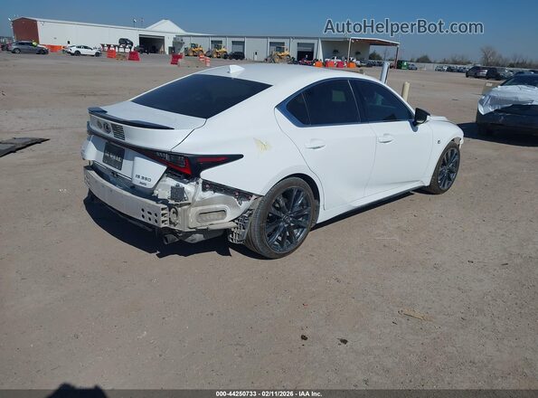 JTHGZ1E28R5035422 2024 LEXUS IS 350 Белый Задняя правая четверть