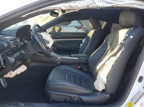 JTHGZ5BC1M5024355 2021 LEXUS RC Белый Вид салона спереди