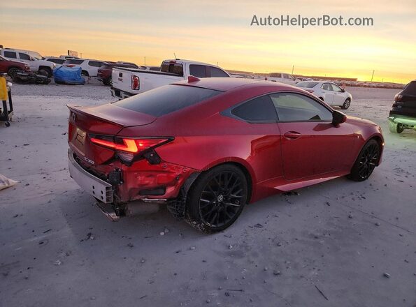 JTHGZ5BC2L5022564 2020 LEXUS RC Красный Задняя правая четверть