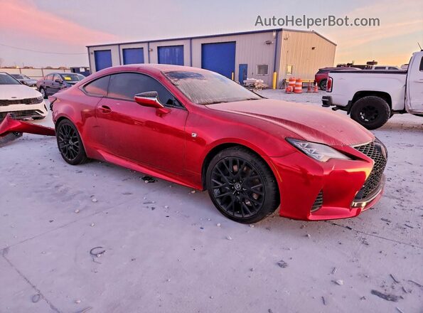 JTHGZ5BC2L5022564 2020 LEXUS RC Красный Передняя правая четверть