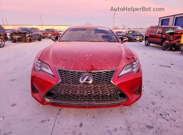 JTHGZ5BC2L5022564 2020 LEXUS RC Красный Вид спереди