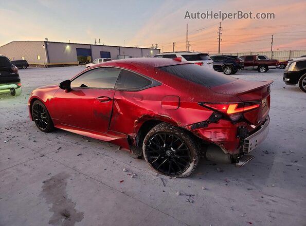 JTHGZ5BC2L5022564 2020 LEXUS RC Красный Задняя левая четверть