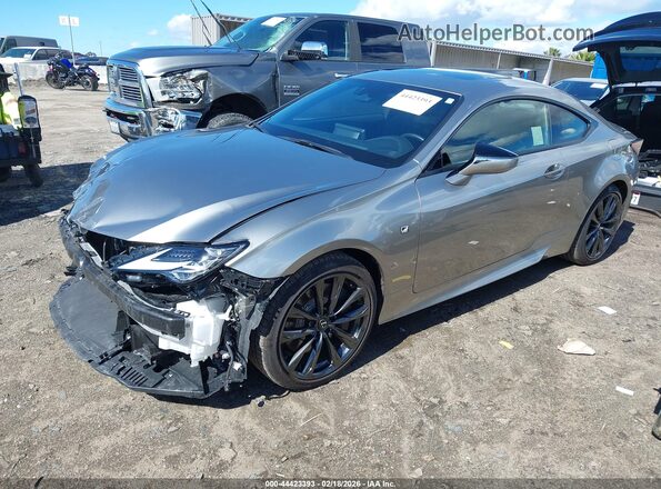 JTHGZ5BC4S5028493 2025 LEXUS RC 350 Серебряный Передняя левая четверть