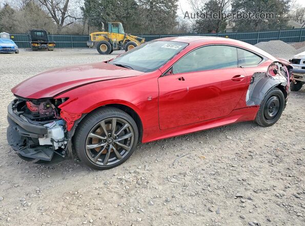 JTHGZ5DC2M5010672 2021 LEXUS RC Красный Передняя левая четверть