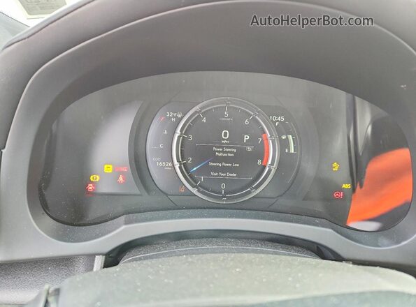 JTHGZ5DC6P5012218 2023 LEXUS RC Серебряный Вид щитка приборов