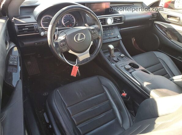 JTHHA5BC0H5005426 2017 LEXUS RC Красный Вид панели приборов