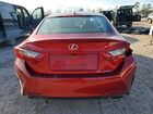 2017 Lexus Rc 200t Красный vin: JTHHA5BC0H5005426