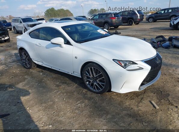 JTHHA5BC2G5003983 2016 LEXUS RC 200T Белый Передняя правая четверть