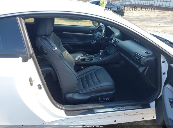 JTHHA5BC2G5003983 2016 LEXUS RC 200T Белый Вид салона спереди
