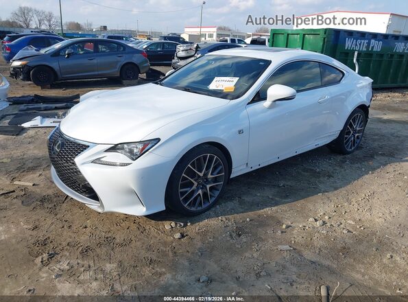 JTHHA5BC2G5003983 2016 LEXUS RC 200T Белый Передняя левая четверть