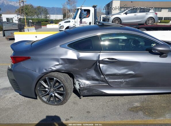 JTHHA5BC3H5005050 2017 LEXUS RC 200T Серый Вид спереди