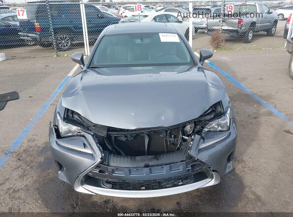 JTHHA5BC3H5007414 2017 LEXUS RC 200T Silver Widok zestawu wskaźników