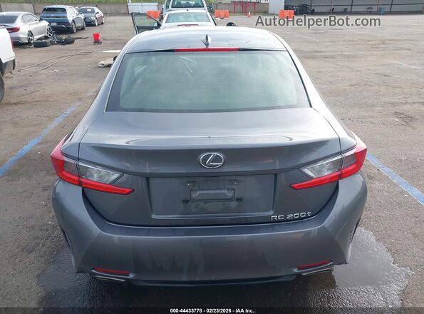 JTHHA5BC3H5007414 2017 LEXUS RC 200T Silver 
