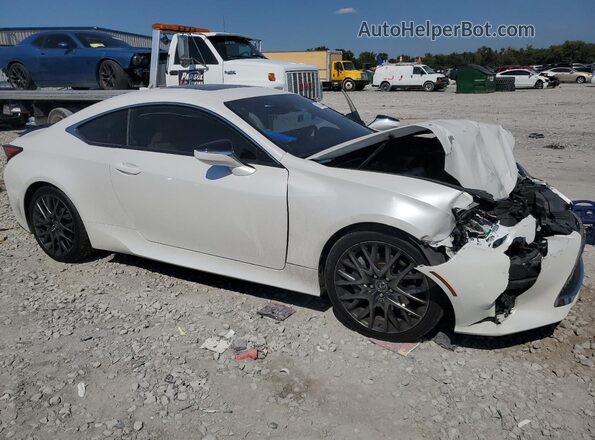 JTHHA5BC4K5009292 2019 LEXUS RC Белый Передняя правая четверть