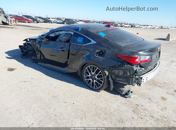 JTHHA5BC6H5007097 2017 LEXUS RC 200T Черный Задняя левая четверть