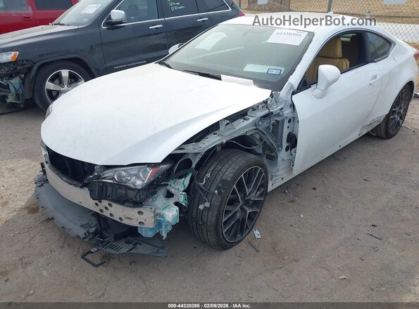 JTHHA5BC6H5007519 2017 LEXUS RC 200T Белый Вид спереди