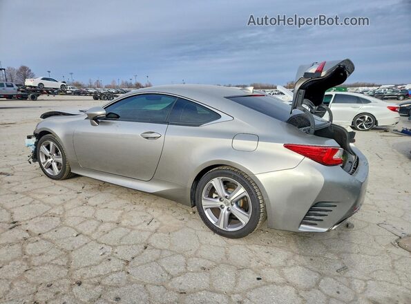 JTHHA5BC9G5003236 2016 LEXUS RC Gray Trasero izquierdo