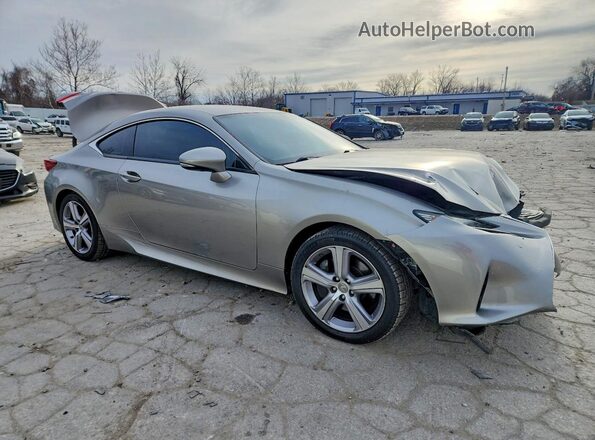 JTHHA5BC9G5003236 2016 LEXUS RC Gray Delantero derecho