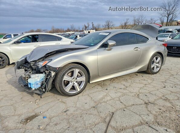 JTHHA5BC9G5003236 2016 LEXUS RC Gray Vista tres cuartos delantera izquierda