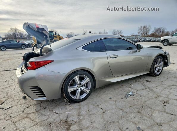 JTHHA5BC9G5003236 2016 LEXUS RC Gray Trasero derecho