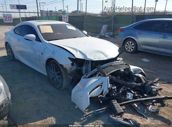 JTHHE5BC0G5013240 2016 LEXUS RC 350 White Przód prawy