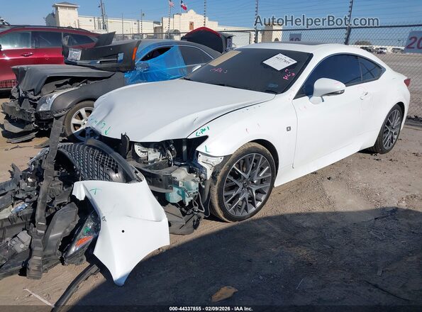 JTHHE5BC0G5013240 2016 LEXUS RC 350 White Przód lewy