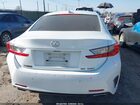 2016 Lexus Rc 350   White vin: JTHHE5BC0G5013240