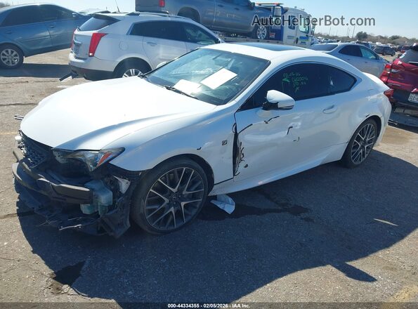 JTHHE5BC5G5012990 2016 LEXUS RC 350 Белый Передняя левая четверть